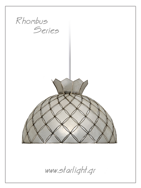 Pendant Tiffany Style lamp shades Rhombus