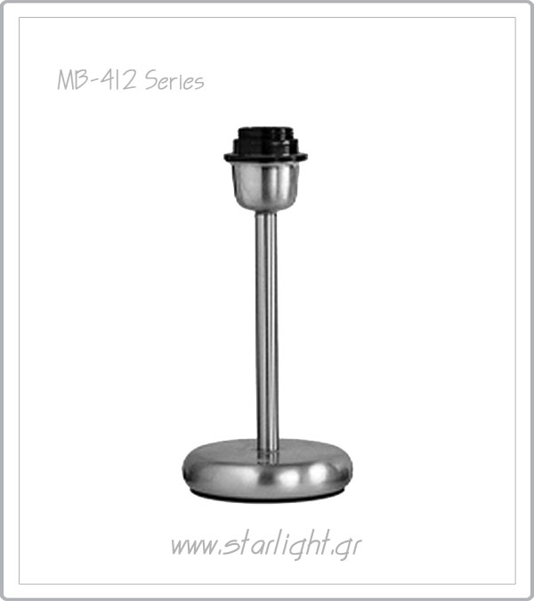 Metallic Lamp Base 412-22