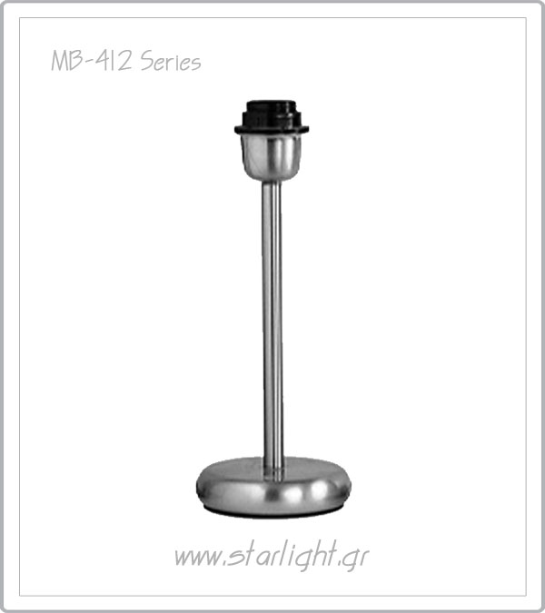 Metallic Lamp Base 412-27